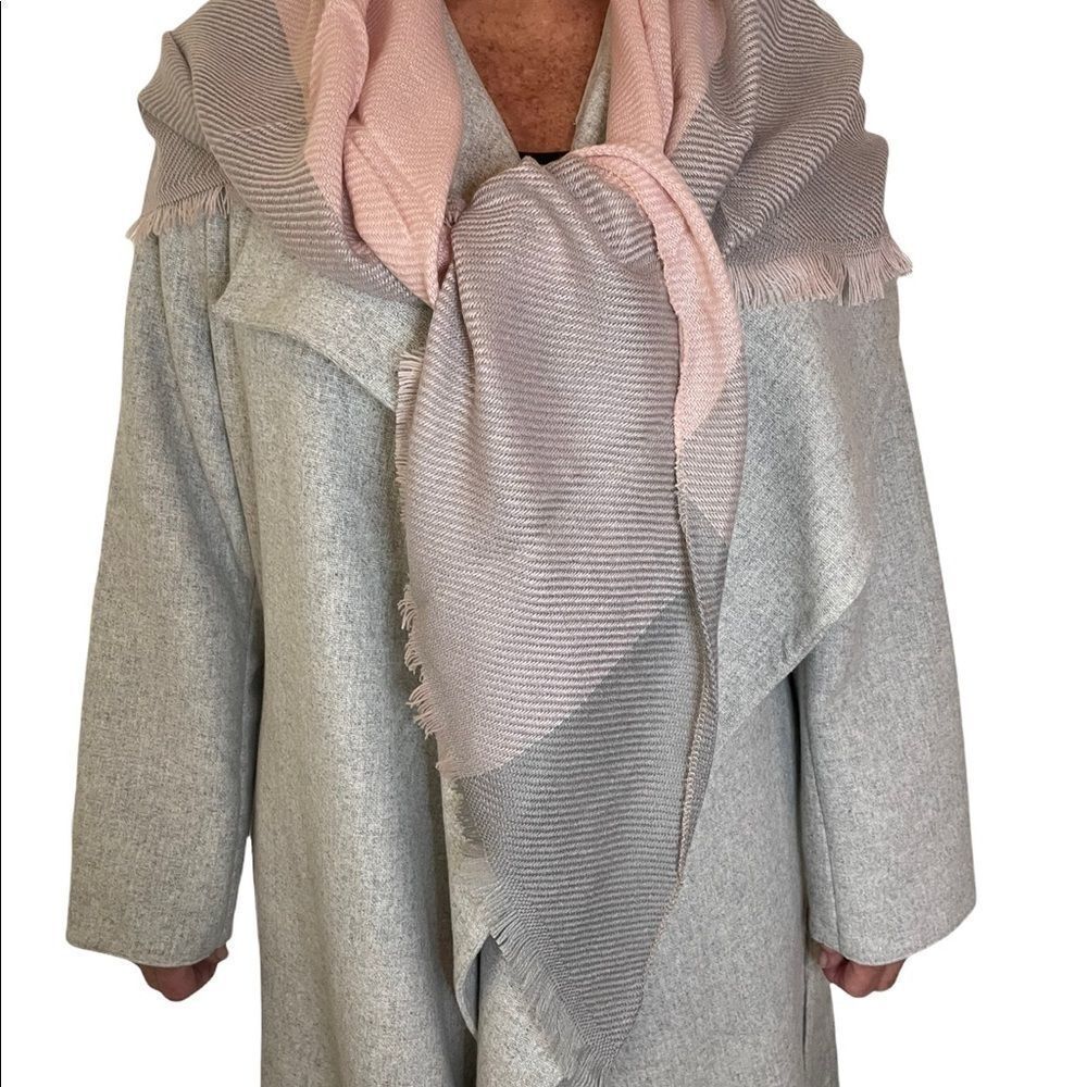 PLAID BLANKET SCARF